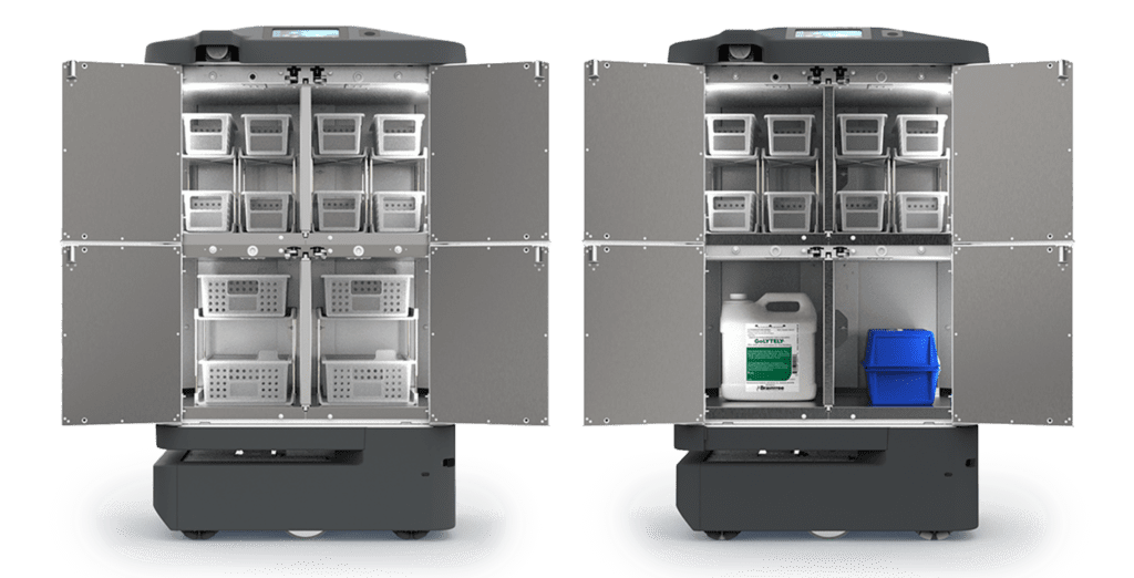 Proudly serving VA hospitals autonomous mobile robots. Robots at hospitals from Aethon.