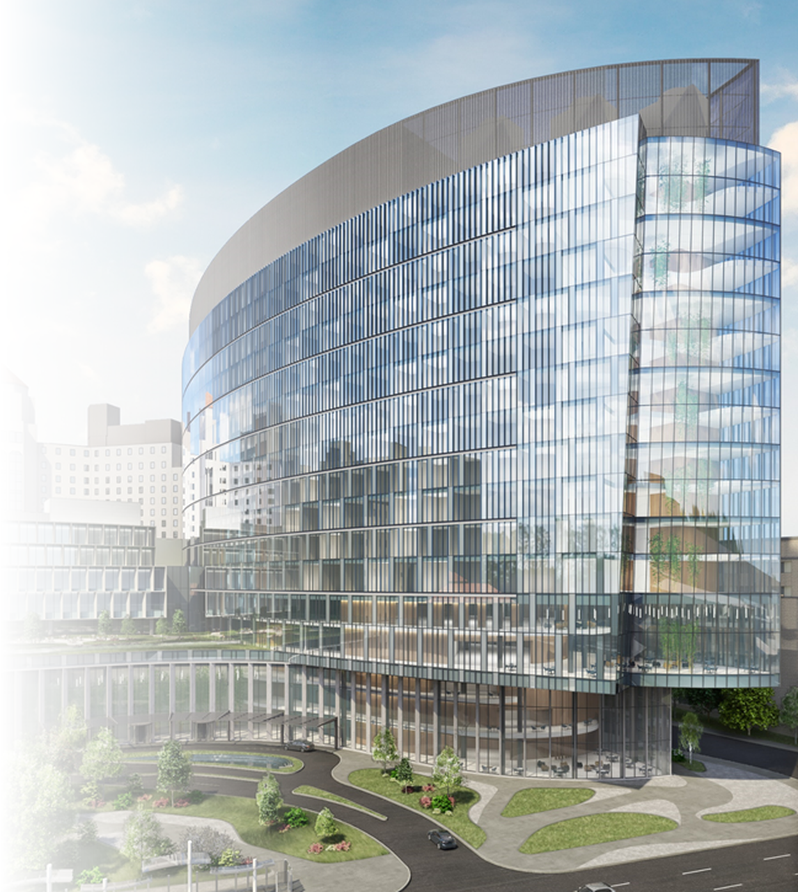 Mobile robots in hospital construction projects